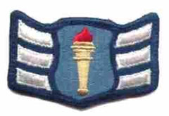 ROTC Sergeant Clutch-back Rank - Saunders Military Insignia