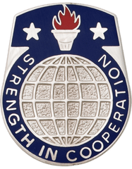 Security Assistance Command Unit Crest - Saunders Military Insignia