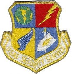 Security Service USAF Service Patch - Saunders Military Insignia