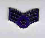 Senior Airman USAF Chevron (1994- - Saunders Military Insignia