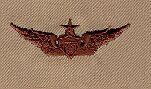 Senior Aviator Wing desert, Army Cloth Wing - Saunders Military Insignia