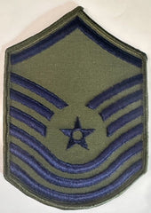 Senior Master Sergeant USAF Uniform Chevron pre-1986 - Saunders Military Insignia