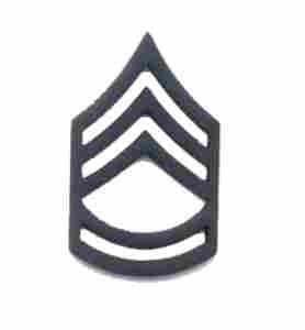 Sergeant 1st Class subdued metal rank - Saunders Military Insignia