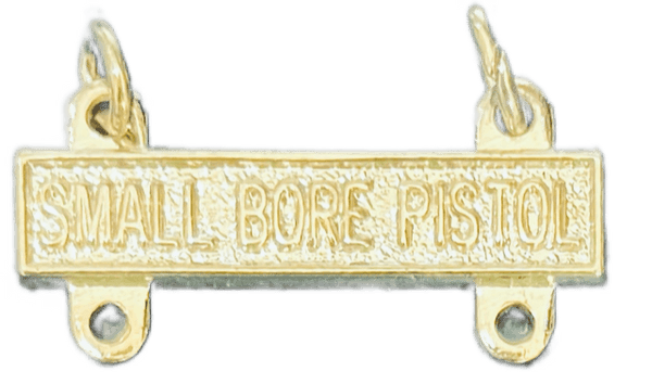 Small Bore Pistol Qualification Bar