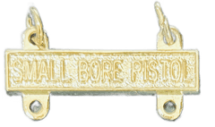 Small Bore Pistol Qualification Bar - Saunders Military Insignia