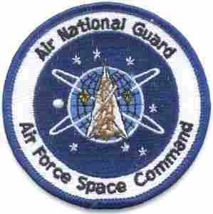 Space Command ANG Patch Embroidered Space Emblem Collectors