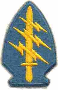 Special Forces - early design Patch, Authentic WWII - Saunders Military Insignia