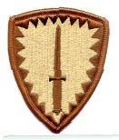 Special Operations Command Europe Desert Cloth Patch