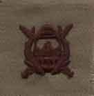 Special Operations Diver Badge Desert Badge, cloth, desert subdued, sew on - Saunders Military Insignia