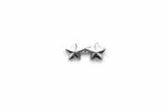 Star silver double Ribbon Device - Saunders Military Insignia
