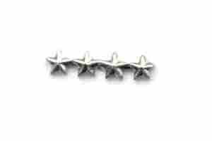 Star Silverquad (4, Ribbon Device - Saunders Military Insignia