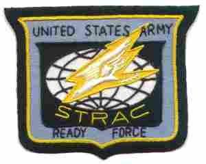 STRAC Strategic Command Patch, Handmade