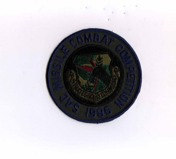 Strategic Air Command Mobility Control Center Patch Subdued