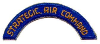Strategic Air Command Tab (AAF) Tab