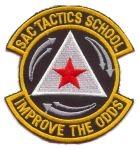 Strategic Air Command Tactics School Patch Insignia