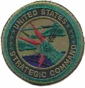 Strategic Command Large Subdued Patch - Saunders Military Insignia