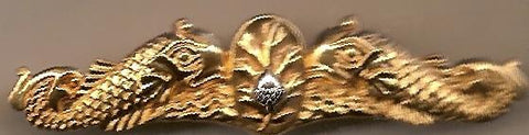 Submarine Medical Gold badge - Saunders Military Insignia