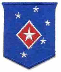 Supply and Service I Corps Patch, Authentic WWII Repro Cut Edge - Saunders Military Insignia