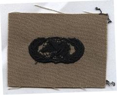 Supply Fuel Desert USAF Badge Sew-On - Saunders Military Insignia