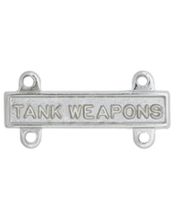 Tank Weapon Qualification Bar or Q Bar - Saunders Military Insignia