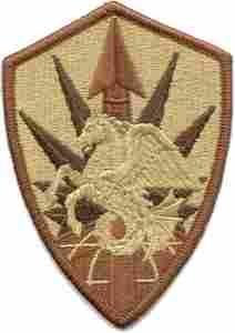 Transportation Command Patch, desert subdued