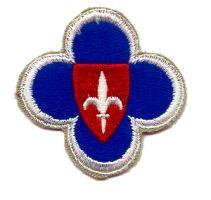 Trieste Force, Patch Authentic WWII Repro Edge Khaki Twill - Saunders Military Insignia