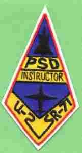 U2 SR71 Physiological Support Division Patch Emblem