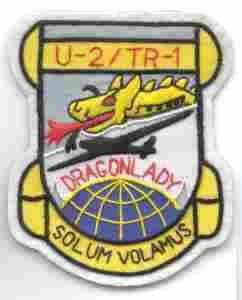 U2 TR1 Dragon Lady Patch Custom Crafted Accessory Statement