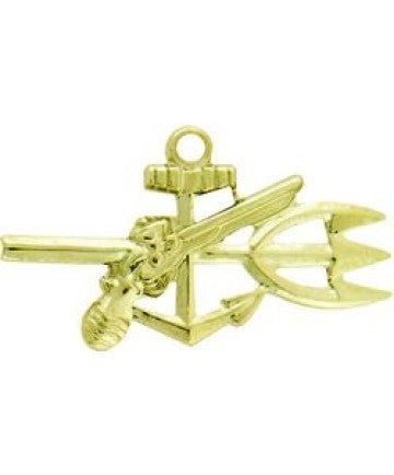 Underwater Demolition Team Officer Miniature Navy Badge - Saunders Military Insignia
