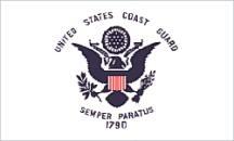 UNITED STATES COAST GUARD, POLYESTER FLAG