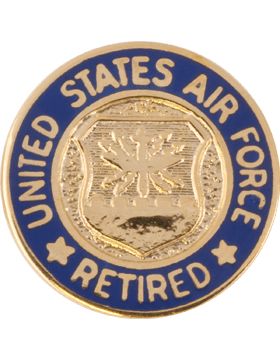 US Air Force Logo Metal Hat Pin Seven Eighth Inch Accessory