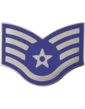 US Air Force Staff Sergeant Metal Chevron Insignia