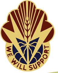 US Army 100th Supply and Service Unit Crest - Saunders Military Insignia