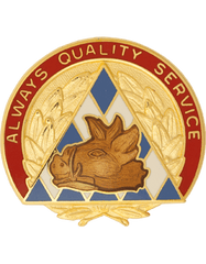 US Army 100th Support Group Unit Crest - Saunders Military Insignia