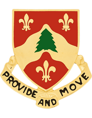 US Army 104th Support Battalion Unit Crest - Saunders Military Insignia