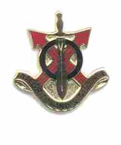 US Army 107th Artillery Group Unit Crest - Saunders Military Insignia