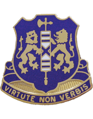 US Army 108th Infantry Regiment Unit Crest - Saunders Military Insignia