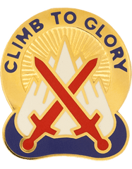 US Army 10th Mountain Division Unit Crest - Saunders Military Insignia