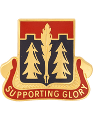 US Army 10th Personnel Service Unit Crest - Saunders Military Insignia