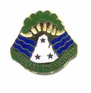 US Army 111th Armor Group Unit Crest