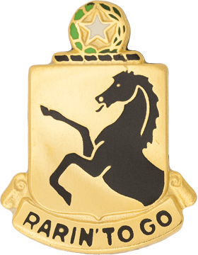 US Army 112th Armor Regiment Unit Crest - Saunders Military Insignia