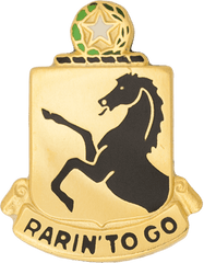 US Army 112th Armor Regiment Unit Crest - Saunders Military Insignia