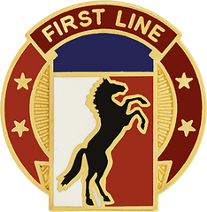 US Army 113th Sustainment Brigade Unit Crest Right Facing - Saunders Military Insignia