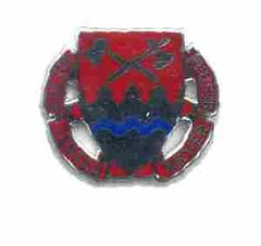 US Army 1140th Engineer Battalion Unit Crest - Saunders Military Insignia