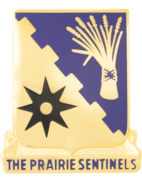 US Army 114th Cavalry Regiment Unit Crest - Saunders Military Insignia