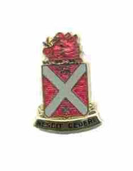 US Army 118th Artillery Regiment Unit Crest - Saunders Military Insignia