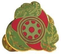 US Army 118th Transportation Battalion Unit Crest - Saunders Military Insignia