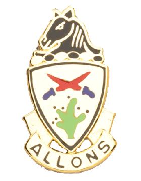 US Army 11th Armored Cavalry Unit Crest - Saunders Military Insignia