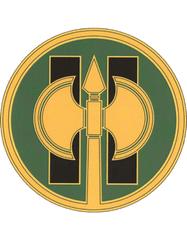 US Army 11th Military Police Combat Service Identification Badge - Saunders Military Insignia