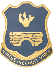 US Army 120th Infantry Regiment Unit Crest - Saunders Military Insignia